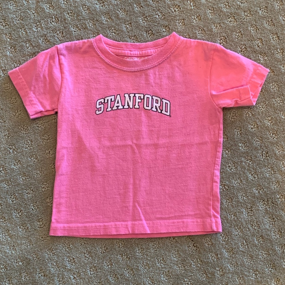 Pink Stanford tee shirt